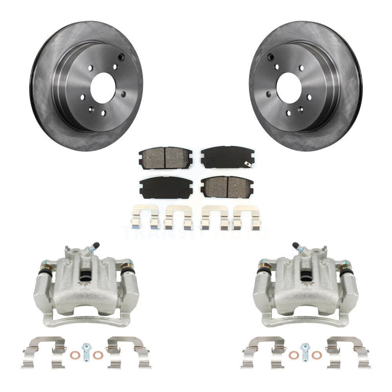 Transit Auto KC8-100591S Disc Brake Kit for 2007-2015 Chevrolet Captiva Sport, Saturn Vue, Chevrolet Equinox & more - Rear product image