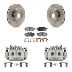 Transit Auto KC8-100591T Disc Brake Kit for 2005-2018 Subaru Forester, Subaru Legacy, Subaru Outback - Front product image