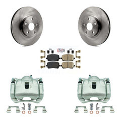 Transit Auto KC8-100592N Disc Brake Kit for 2003-2008 Pontiac Vibe, Toyota Corolla, Toyota Matrix - Front product image