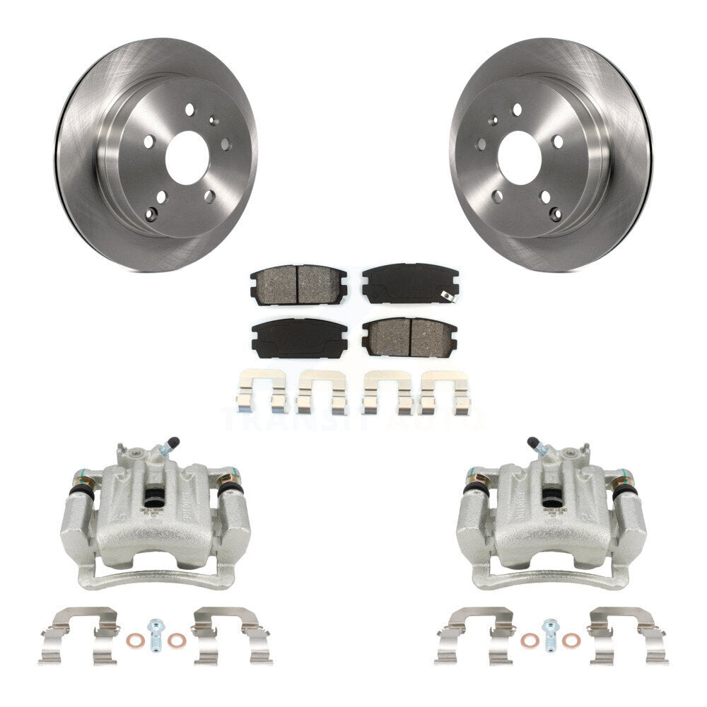 Transit Auto KC8-100592S Disc Brake Kit for 2010-2017 Chevrolet Equinox, GMC Terrain - Rear product image