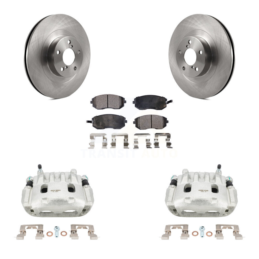 Transit Auto KC8-100592T Disc Brake Kit for 2002-2008 Saab 9-2X, Subaru Baja, Subaru Legacy & more - Front product image
