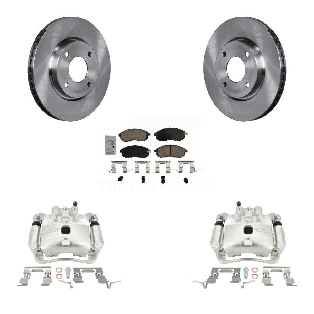 Transit Auto KC8-100593N Disc Brake Kit for 2007-2012 Nissan Versa - Front product image