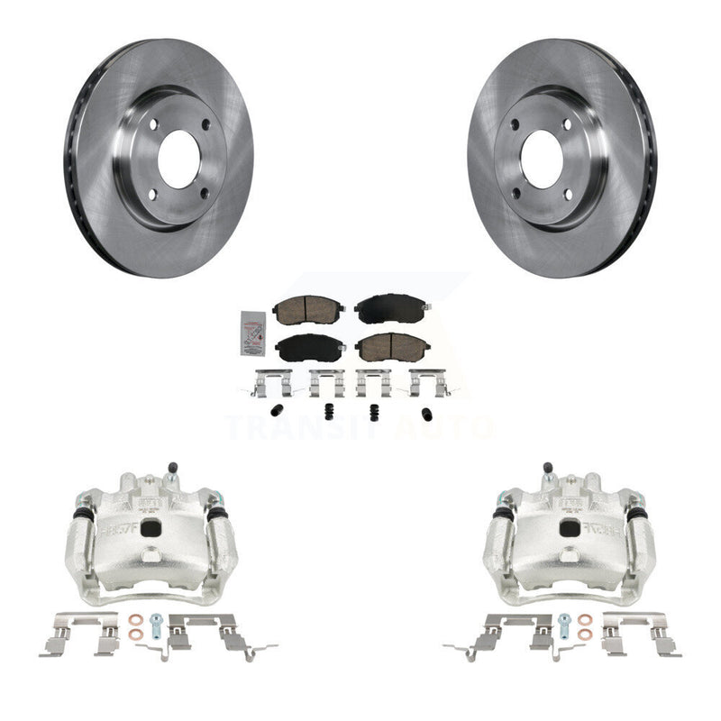 Transit Auto KC8-100593N Disc Brake Kit for 2007-2012 Nissan Versa - Front product image
