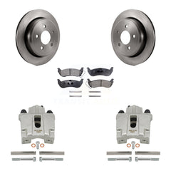 Transit Auto KC8-100593P Disc Brake Kit for 2003-2011 Ford Crown Victoria, Mercury Grand Marquis, Mercury Marauder - Rear product image
