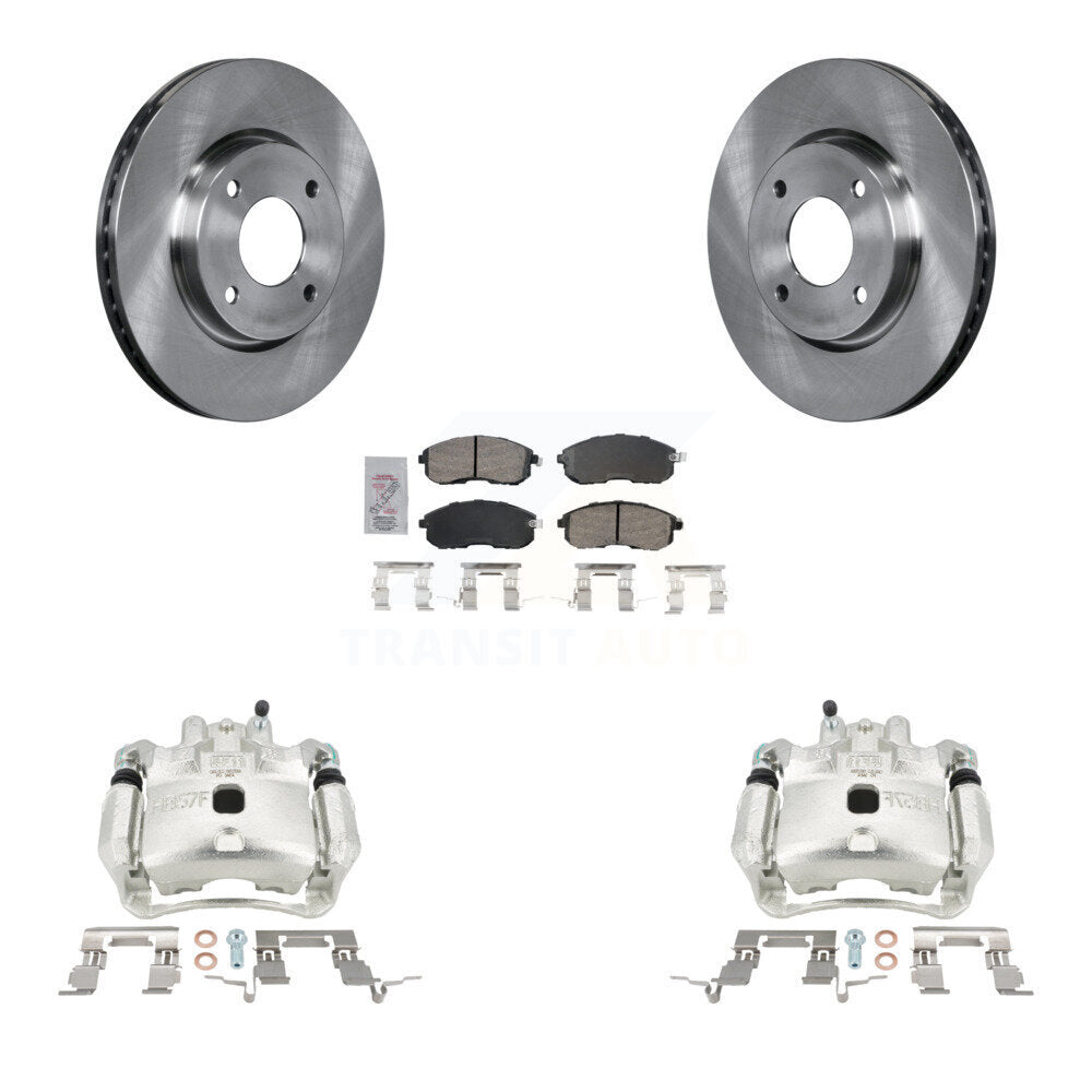 Transit Auto KC8-100594N Disc Brake Kit for 2007-2012 Nissan Versa - Front product image