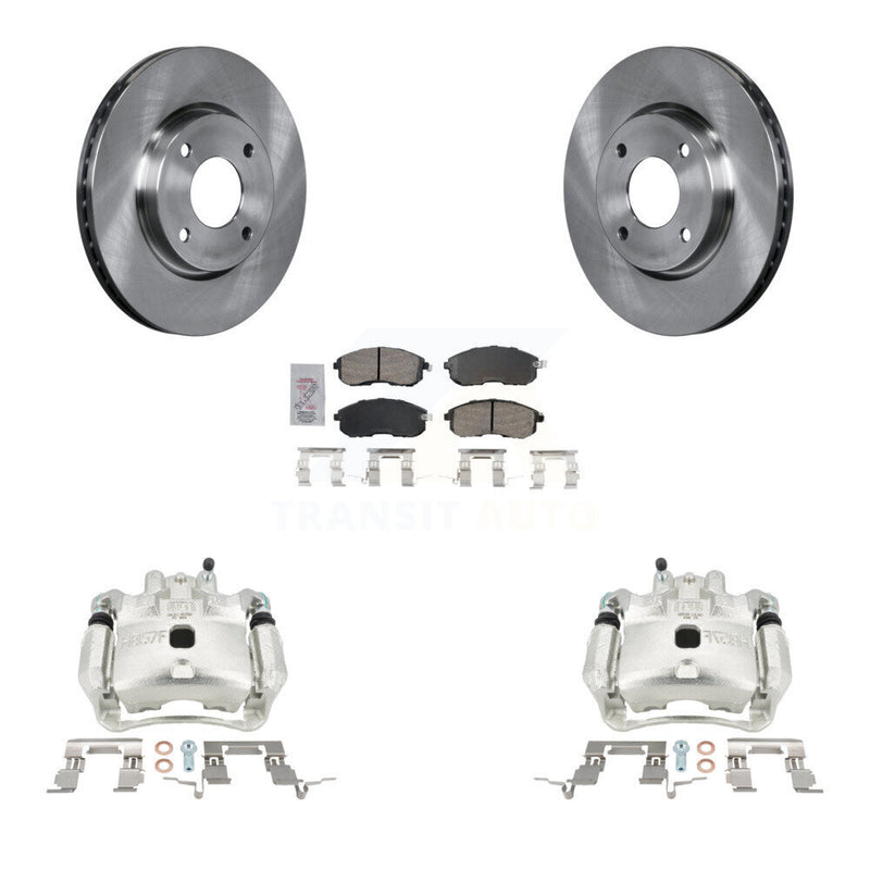 Transit Auto KC8-100594N Disc Brake Kit for 2007-2012 Nissan Versa - Front product image