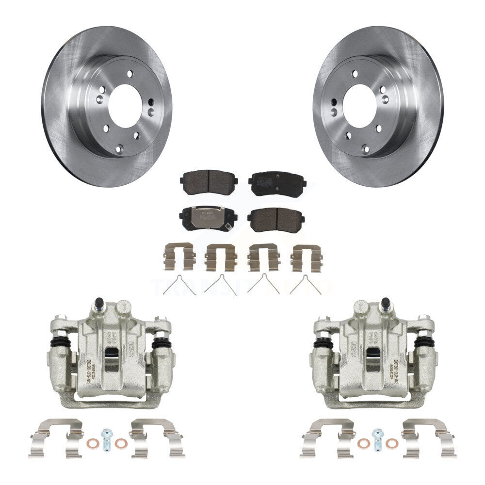 Transit Auto KC8-100594P Disc Brake Kit for 2016-2019 Hyundai Sonata, Kia Optima - Rear product image