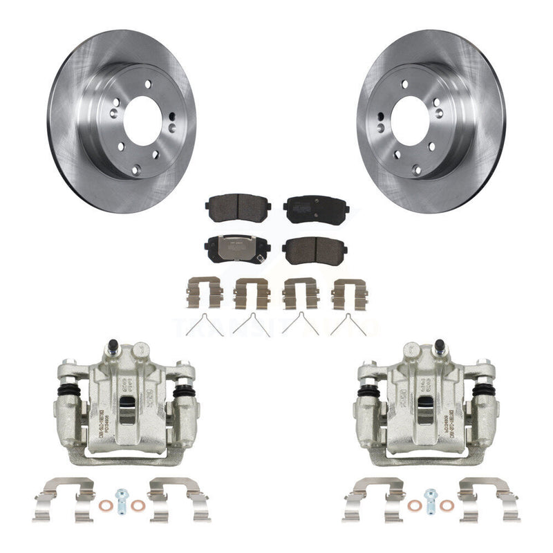Transit Auto KC8-100594P Disc Brake Kit for 2016-2019 Hyundai Sonata, Kia Optima - Rear product image