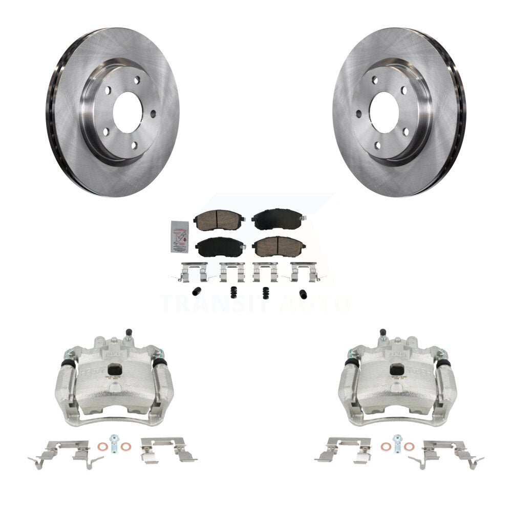 Transit Auto KC8-100595N Disc Brake Kit for 2013-2019 Nissan Sentra - Front product image