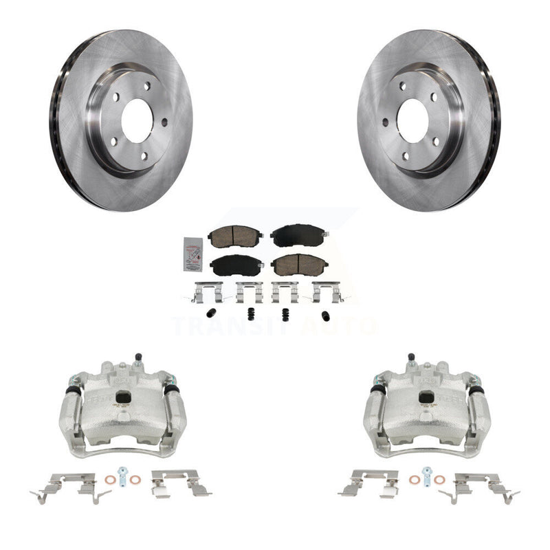 Transit Auto KC8-100595N Disc Brake Kit for 2013-2019 Nissan Sentra - Front product image
