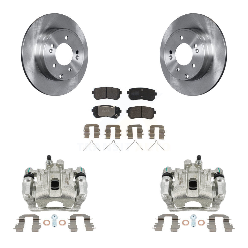 Transit Auto KC8-100595P Disc Brake Kit for 2016-2020 Hyundai Sonata, Kia Optima - Rear product image