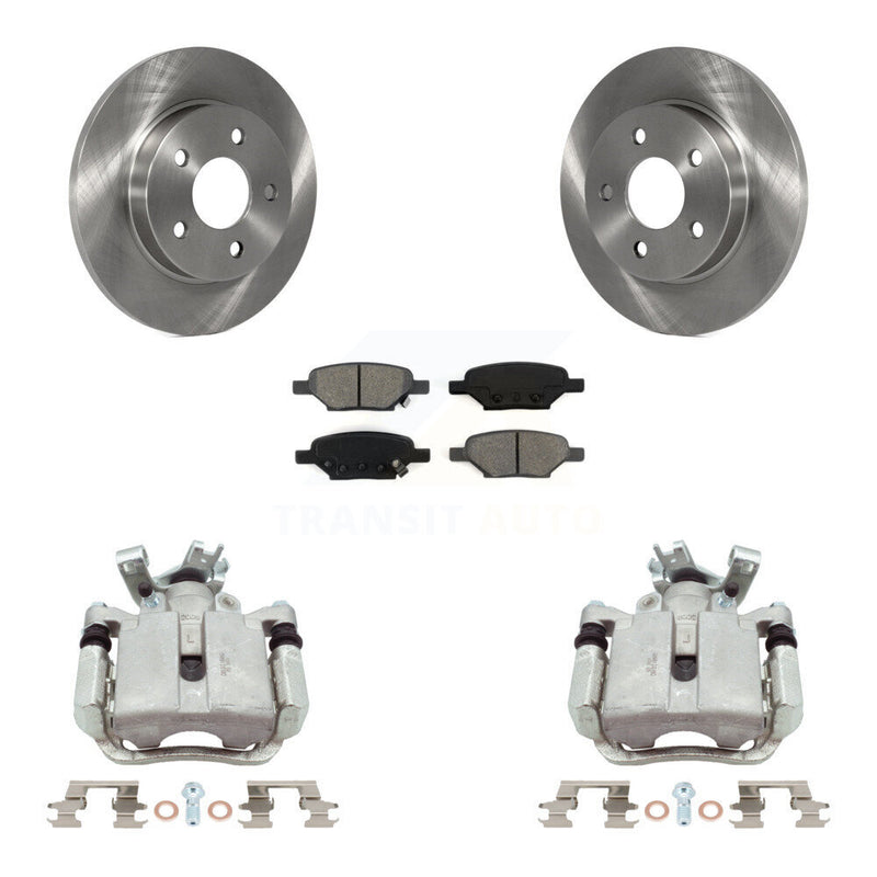 Transit Auto KC8-100595S Disc Brake Kit for 2004-2012 Chevrolet HHR, Pontiac G5, Chevrolet Cobalt & more - Rear product image