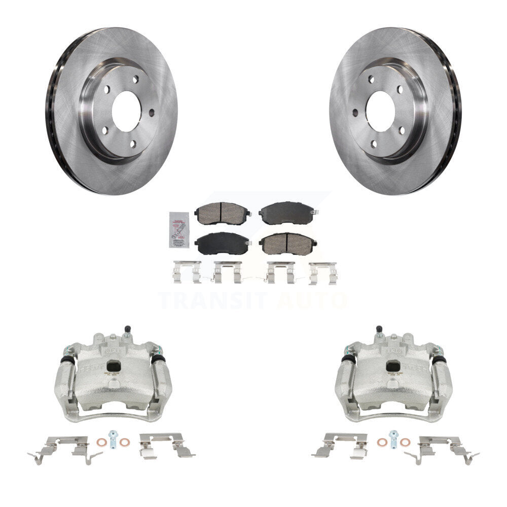 Transit Auto KC8-100596N Disc Brake Kit for 2013-2019 Nissan Sentra - Front product image