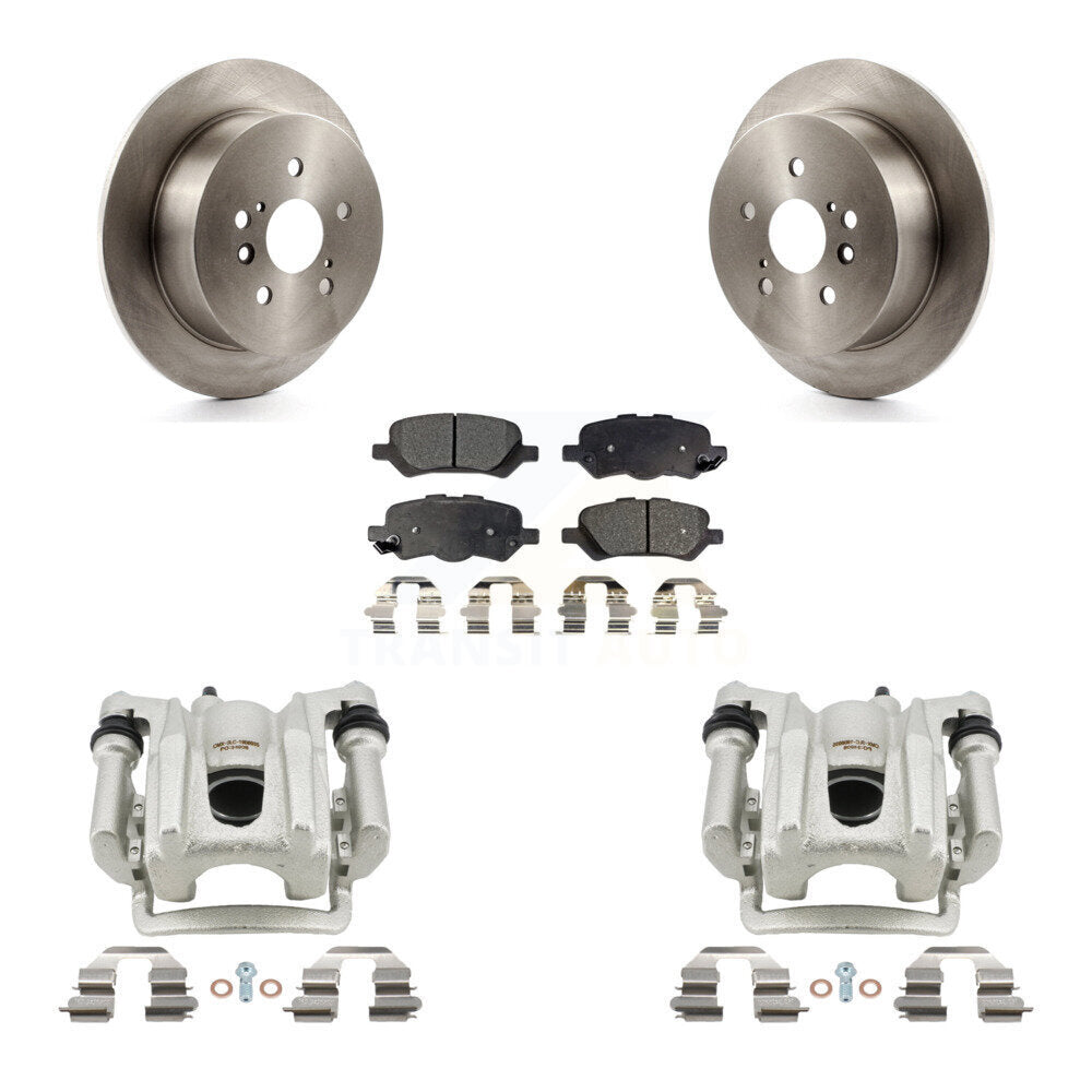 Transit Auto KC8-100596P Disc Brake Kit for 2009-2016 Toyota Venza - Rear product image