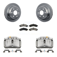 Transit Auto KC8-100596S Disc Brake Kit for 2000-2006 Chevrolet Silverado 1500, Cadillac Escalade, Cadillac Escalade ESV & more - Rear product image