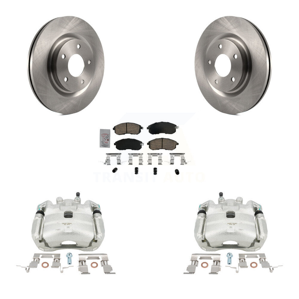 Transit Auto KC8-100597N Disc Brake Kit for 2017-2019 Nissan Sentra - Front product image