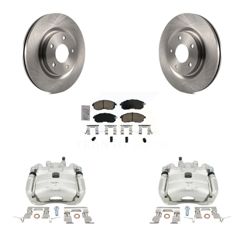 Transit Auto KC8-100597N Disc Brake Kit for 2017-2019 Nissan Sentra - Front product image