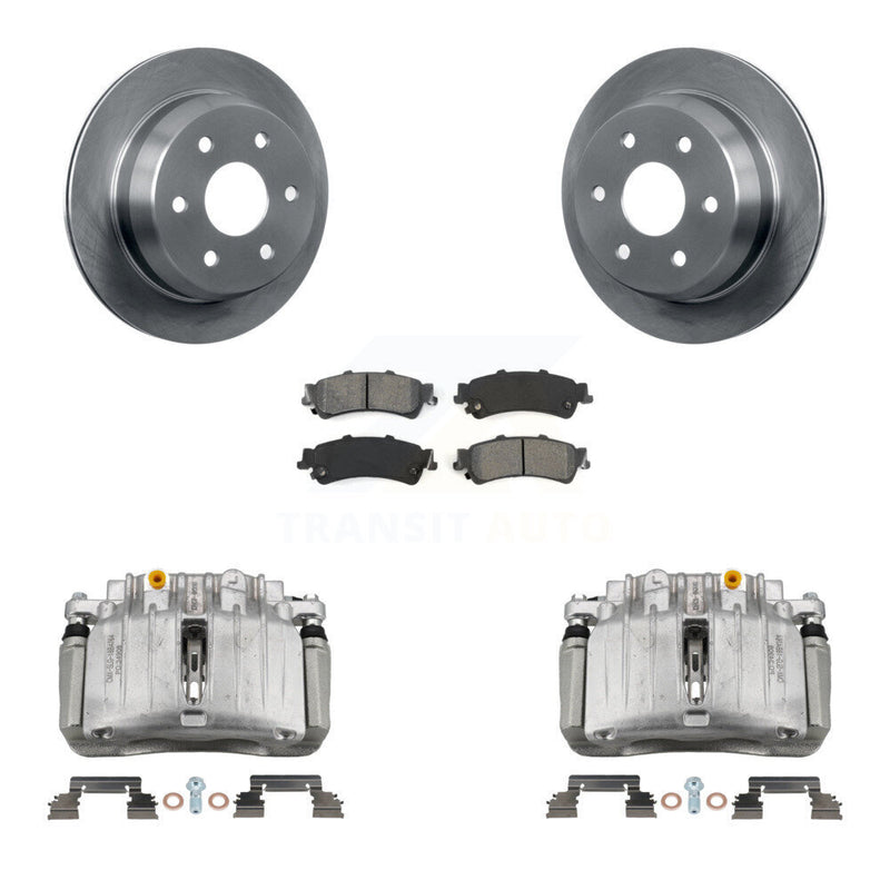 Transit Auto KC8-100597S Disc Brake Kit for 2007 Chevrolet Silverado 1500 Classic, GMC Sierra 1500 Classic - Rear product image