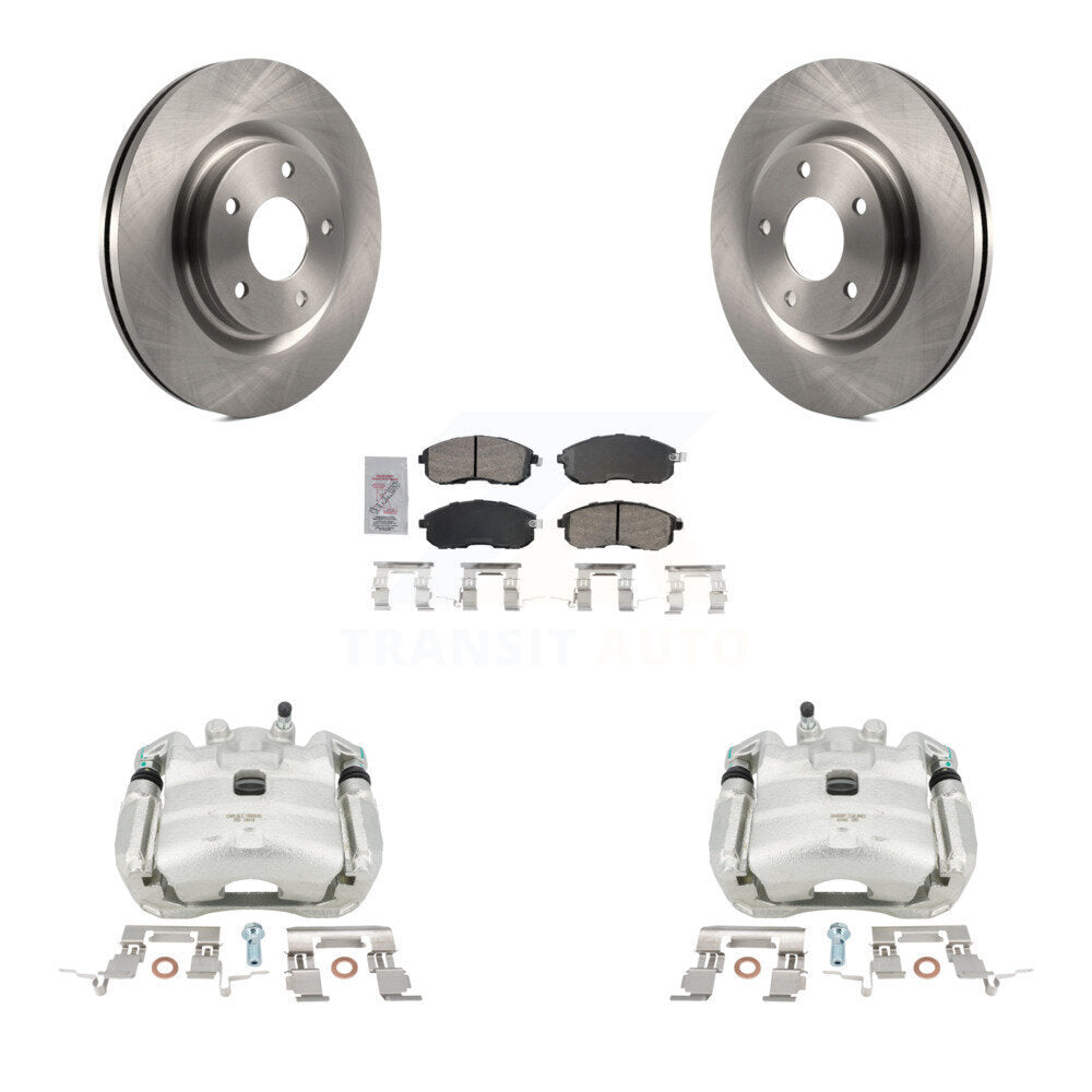 Transit Auto KC8-100598N Disc Brake Kit for 2017-2019 Nissan Sentra - Front product image
