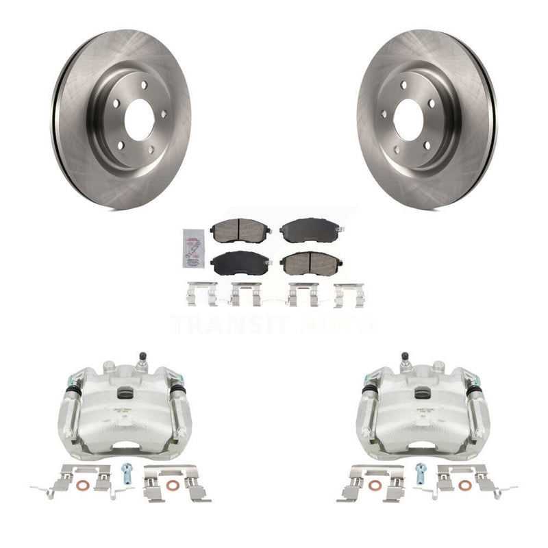 Transit Auto KC8-100598N Disc Brake Kit for 2017-2019 Nissan Sentra - Front product image