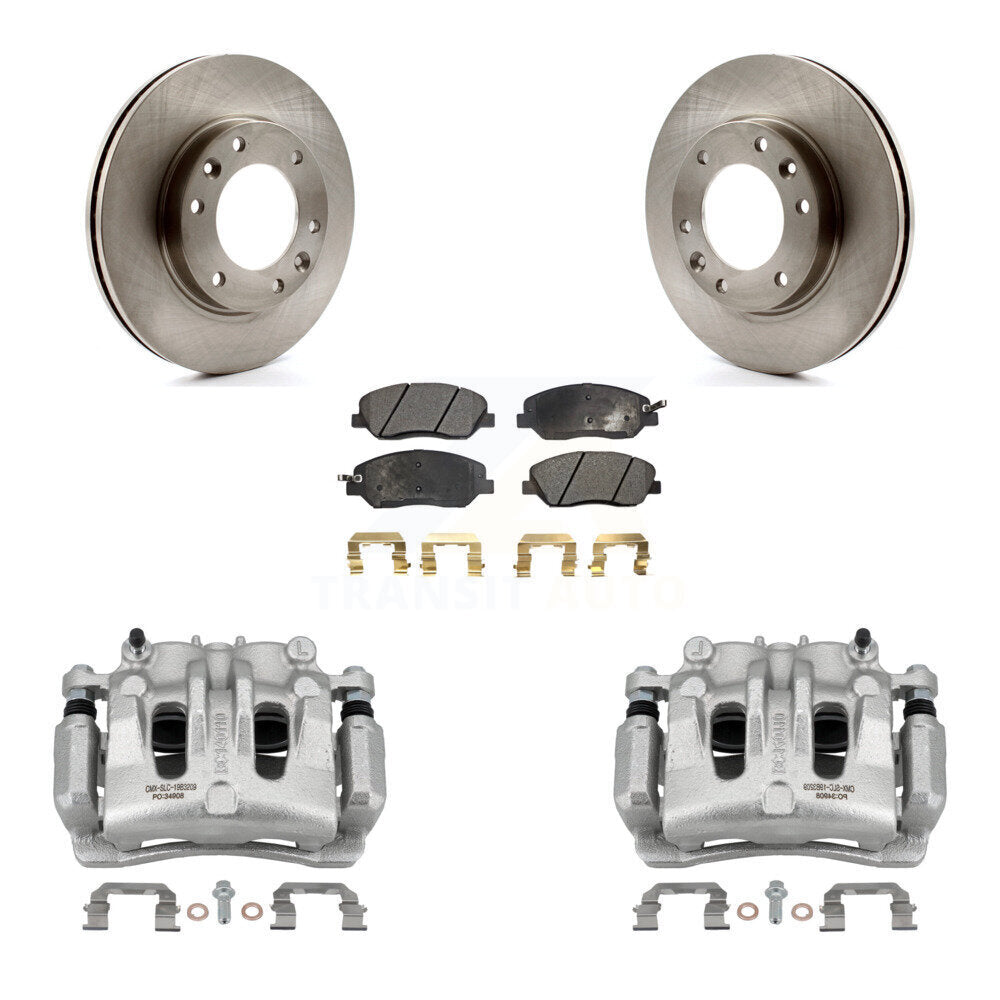 Transit Auto KC8-100599T Disc Brake Kit for 2006-2014 Kia Sedona, Hyundai Entourage - Front product image