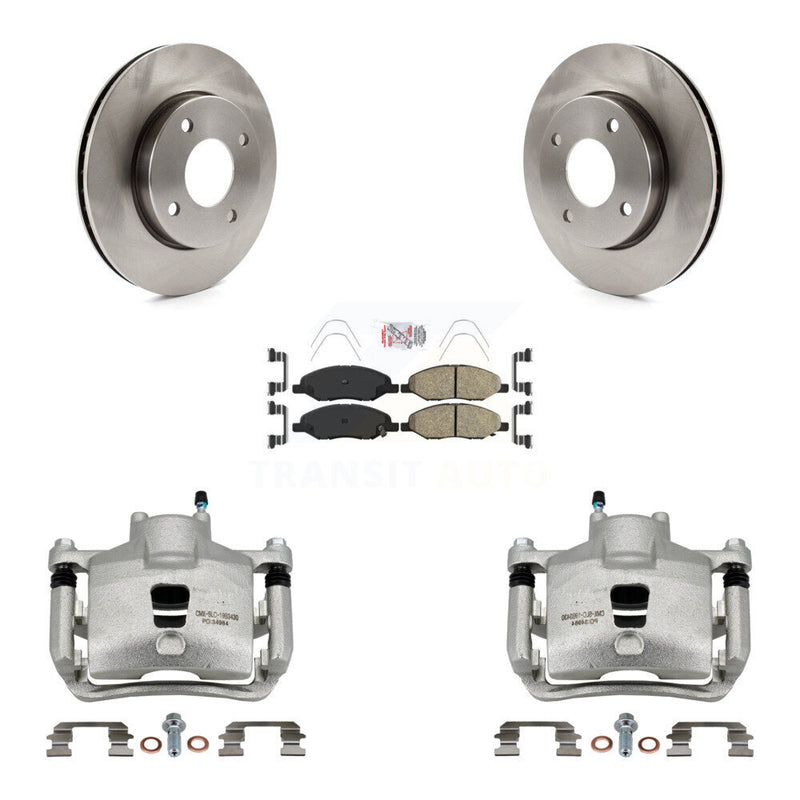 Transit Auto KC8-100600N Disc Brake Kit for 2009-2011 Nissan Versa - Front product image