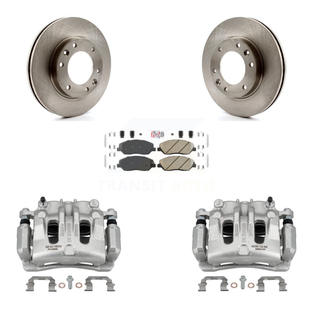 Transit Auto KC8-100601N Disc Brake Kit for 2006-2014 Kia Sedona, Hyundai Entourage - Front product image