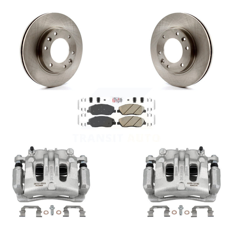 Transit Auto KC8-100601N Disc Brake Kit for 2006-2014 Kia Sedona, Hyundai Entourage - Front product image