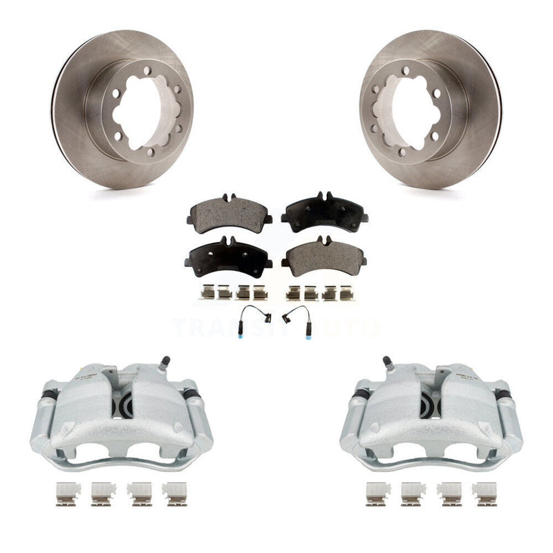 Transit Auto KC8-100601P Disc Brake Kit for 2007-2018 Freightliner Sprinter 3500, Mercedes-Benz Sprinter 3500XD, Mercedes-Benz Sprinter 3500 & more - Rear product image