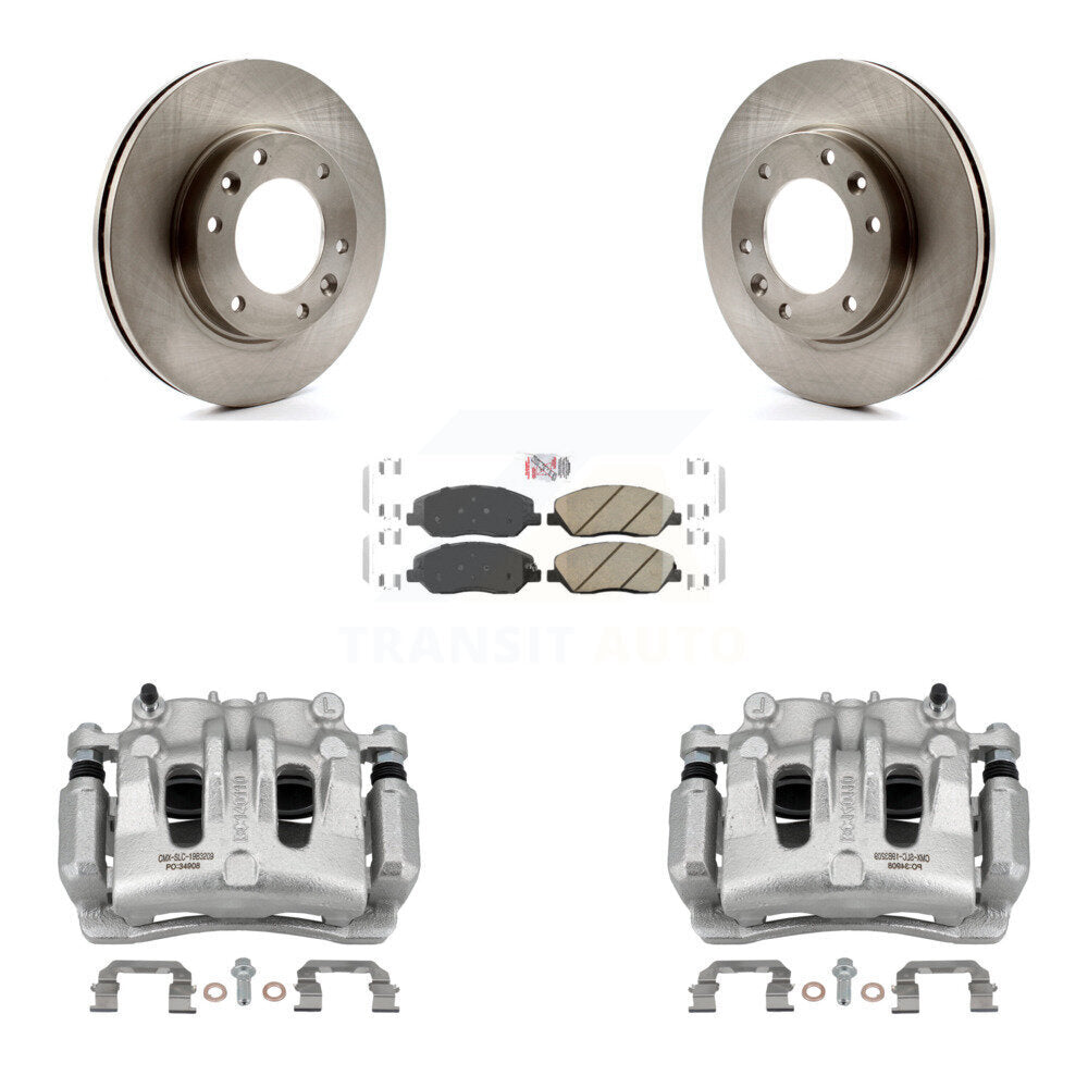 Transit Auto KC8-100602N Disc Brake Kit for 2006-2014 Kia Sedona, Hyundai Entourage - Front product image