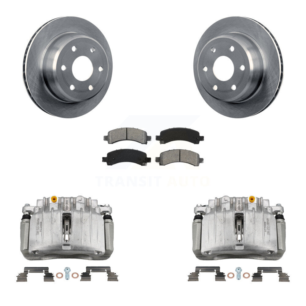 Transit Auto KC8-100602S Disc Brake Kit for 2002 Chevrolet Tahoe, GMC Yukon, GMC Yukon XL 1500 - Rear product image