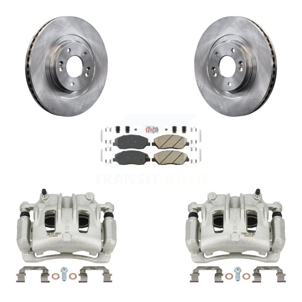 Transit Auto KC8-100603N Disc Brake Kit for 2013-2016 Hyundai Santa Fe, Hyundai Santa Fe XL - Front product image