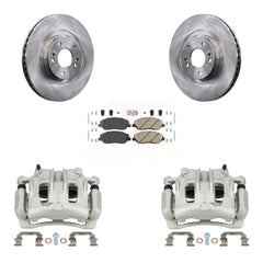 Transit Auto KC8-100603N Disc Brake Kit for 2013-2016 Hyundai Santa Fe, Hyundai Santa Fe XL - Front product image