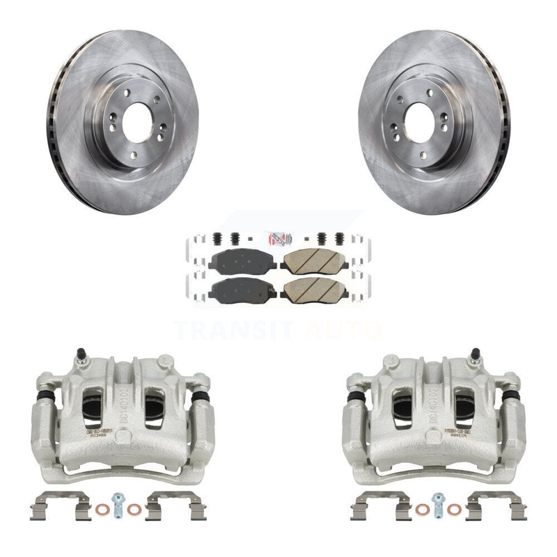 Transit Auto KC8-100603N Disc Brake Kit for 2013-2016 Hyundai Santa Fe, Hyundai Santa Fe XL - Front product image