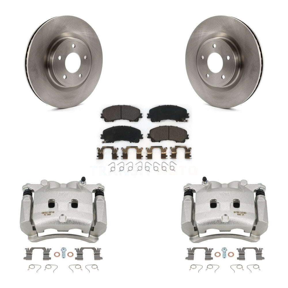 Transit Auto KC8-100603T Disc Brake Kit for 2014-2024 INFINITI Q60, INFINITI QX50, INFINITI Q50 - Front product image