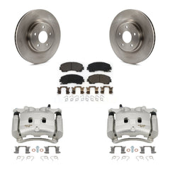 Transit Auto KC8-100603T Disc Brake Kit for 2014-2024 INFINITI Q60, INFINITI QX50, INFINITI Q50 - Front product image