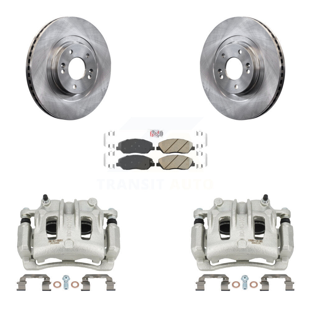 Transit Auto KC8-100604N Disc Brake Kit for 2013-2016 Hyundai Santa Fe, Hyundai Santa Fe XL - Front product image