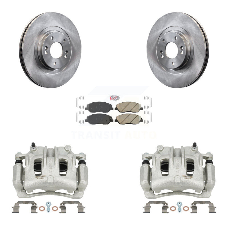 Transit Auto KC8-100604N Disc Brake Kit for 2013-2016 Hyundai Santa Fe, Hyundai Santa Fe XL - Front product image