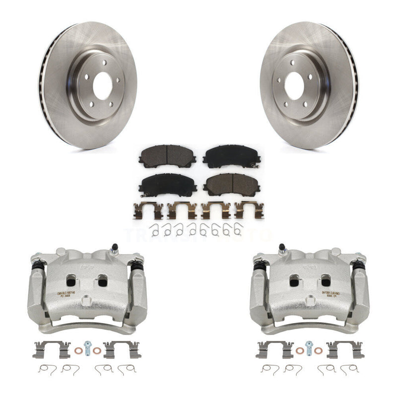 Transit Auto KC8-100605T Disc Brake Kit for 2014-2019 Nissan Rogue - Front product image