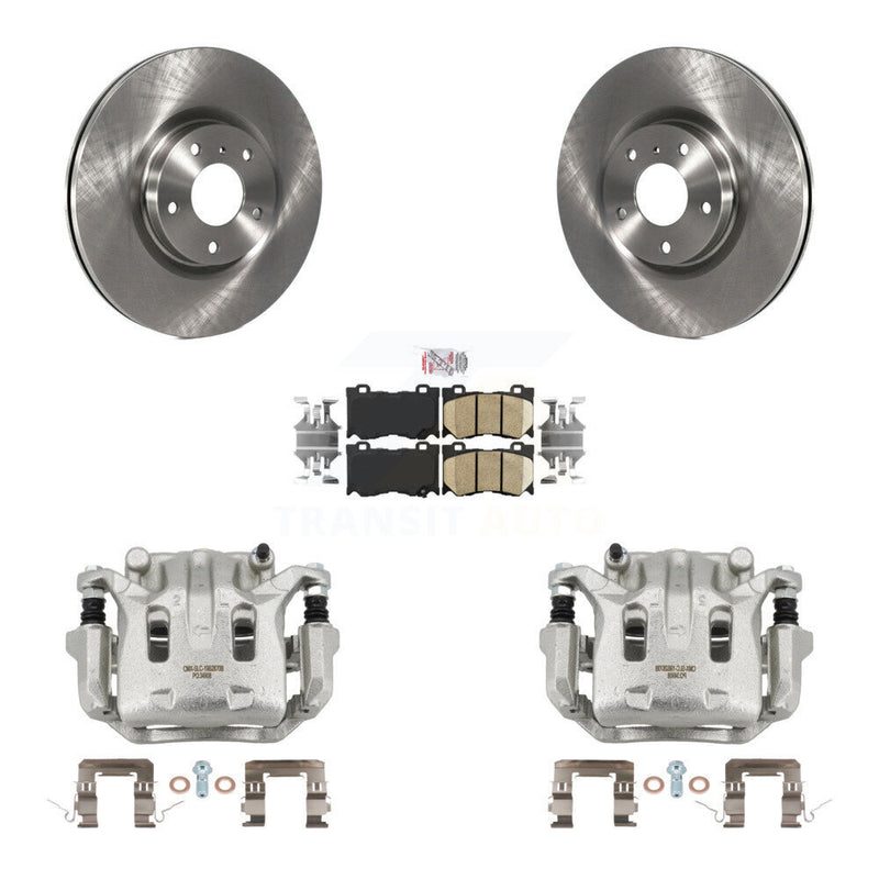Transit Auto KC8-100607N Disc Brake Kit for 2009-2013 INFINITI G37 - Front product image