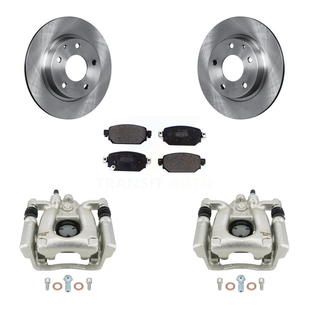 Transit Auto KC8-100607P Disc Brake Kit for 2017-2018 Mazda 3, Mazda 3 Sport - Rear product image