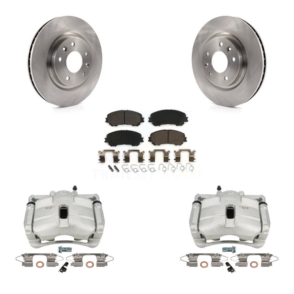 Transit Auto KC8-100607T Disc Brake Kit for 2014-2022 Nissan Rogue, Nissan Rogue Sport - Front product image