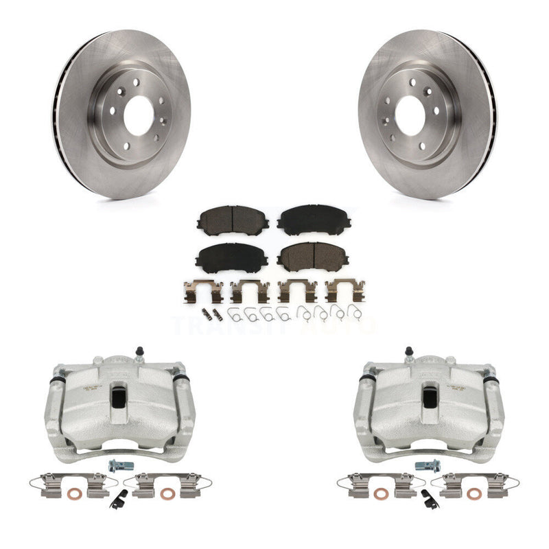 Transit Auto KC8-100607T Disc Brake Kit for 2014-2022 Nissan Rogue, Nissan Rogue Sport - Front product image