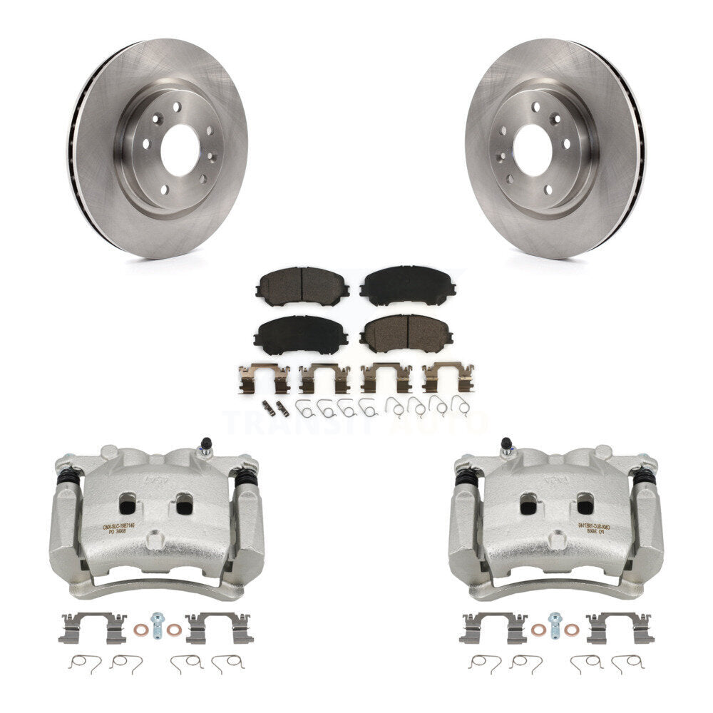 Transit Auto KC8-100608T Disc Brake Kit for 2017-2018 Nissan Rogue - Front product image