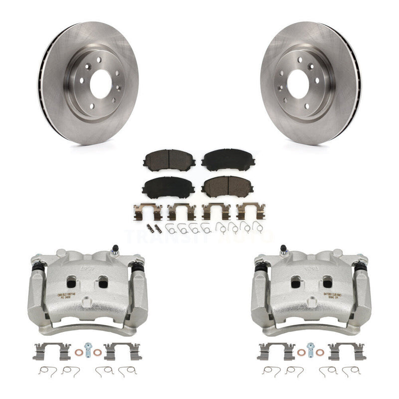 Transit Auto KC8-100608T Disc Brake Kit for 2017-2018 Nissan Rogue - Front product image