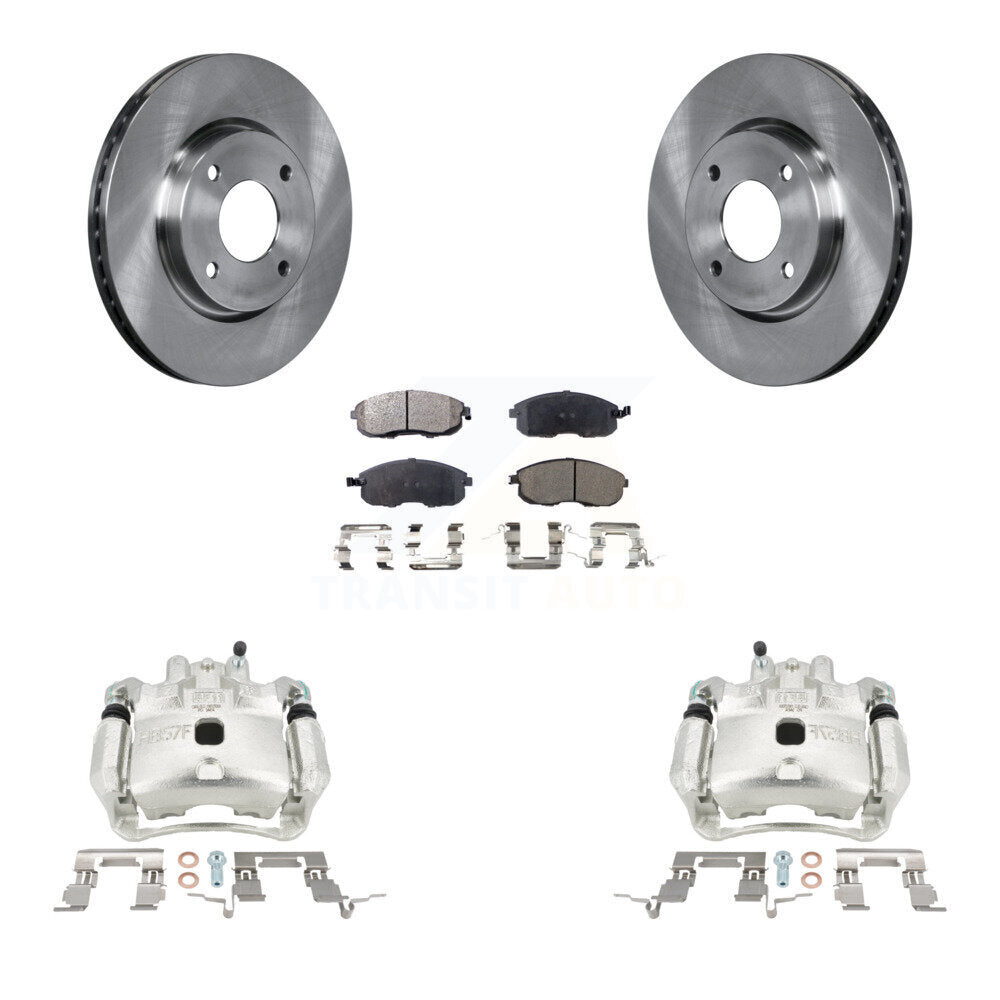 Transit Auto KC8-100609T Disc Brake Kit for 2007-2014 Nissan Cube, Nissan Versa - Front product image
