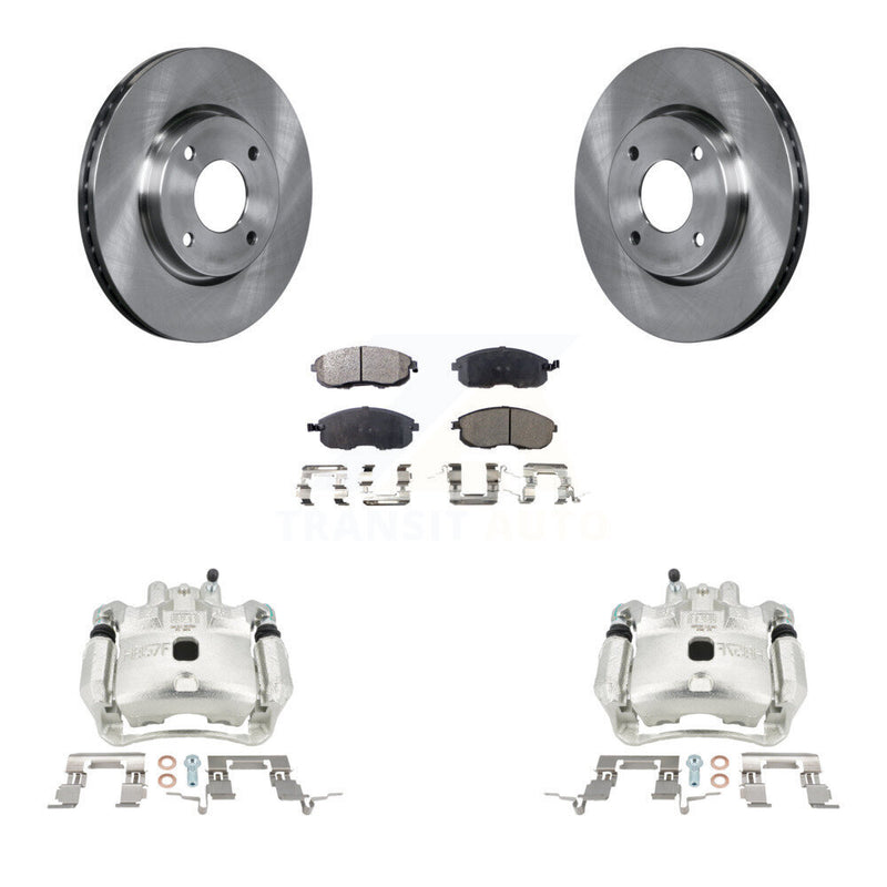 Transit Auto KC8-100609T Disc Brake Kit for 2007-2014 Nissan Cube, Nissan Versa - Front product image