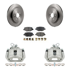 Transit Auto KC8-100610P Disc Brake Kit for 2013-2019 Ford Taurus, Ford Explorer, Ford Special Service Police Sedan & more - Rear product image