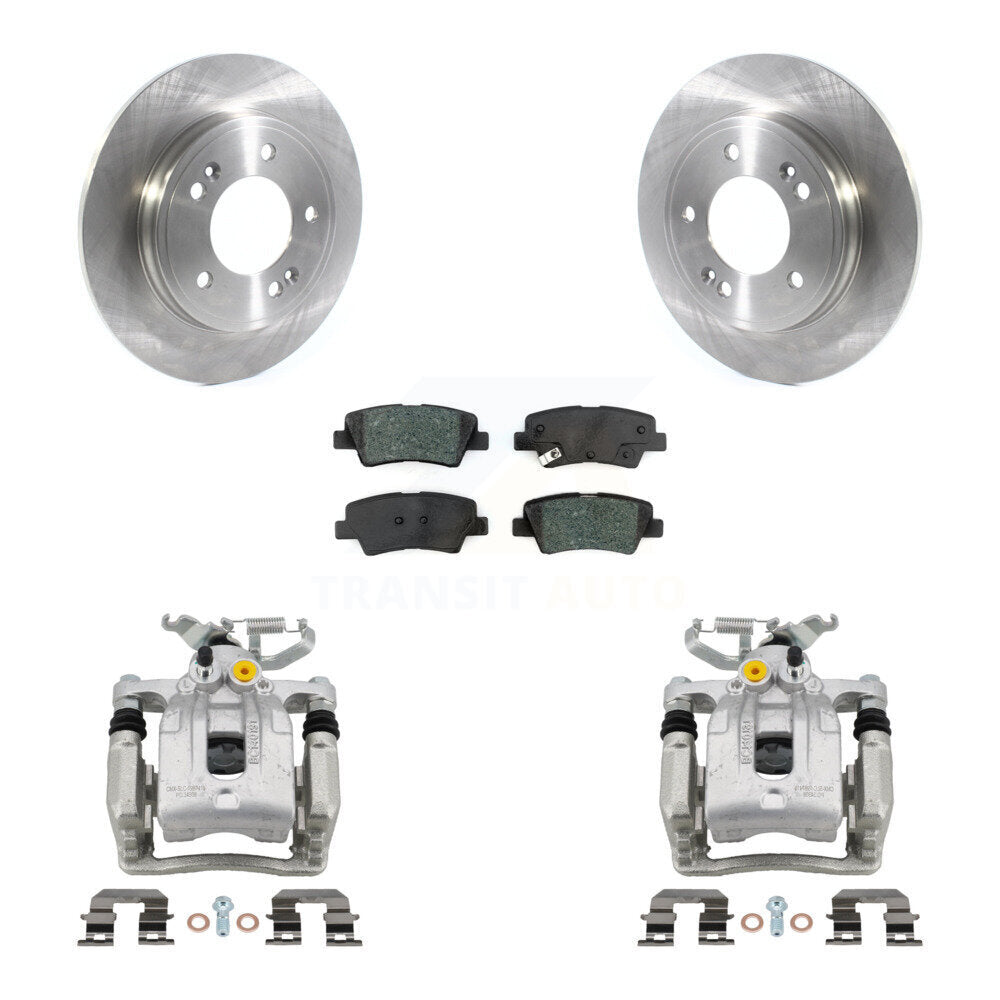 Transit Auto KC8-100610S Disc Brake Kit for 2017-2022 Kia Niro, Hyundai Elantra, Hyundai Ioniq - Rear product image