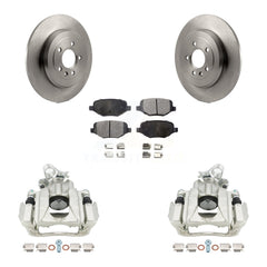Transit Auto KC8-100611P Disc Brake Kit for 2010-2019 Ford Explorer, Ford Taurus, Ford Flex & more - Rear product image